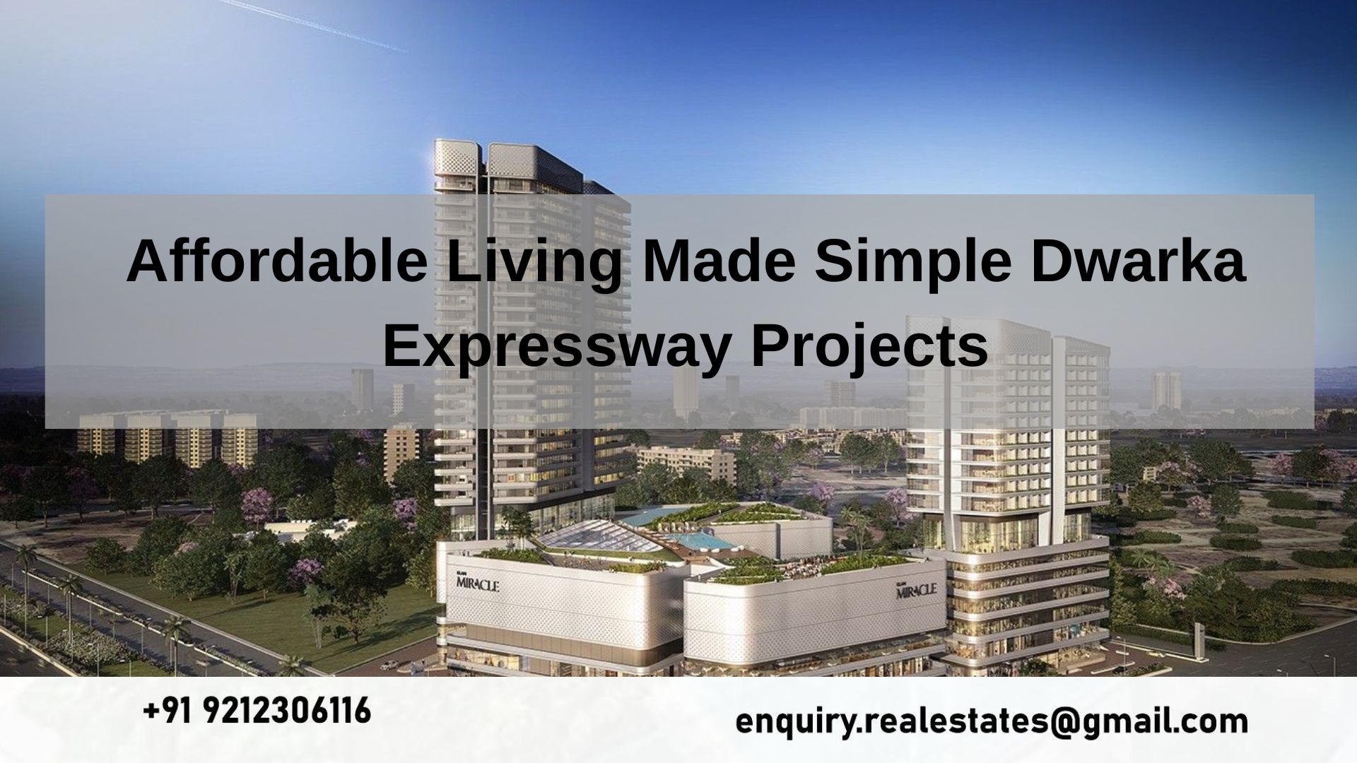 Affordable Living Made Simple Dwarka Expressway Projects